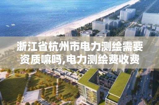 浙江省杭州市電力測繪需要資質(zhì)嘛嗎,電力測繪費收費標(biāo)準(zhǔn)。