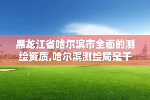 黑龍江省哈爾濱市全面的測繪資質(zhì),哈爾濱測繪局是干什么的