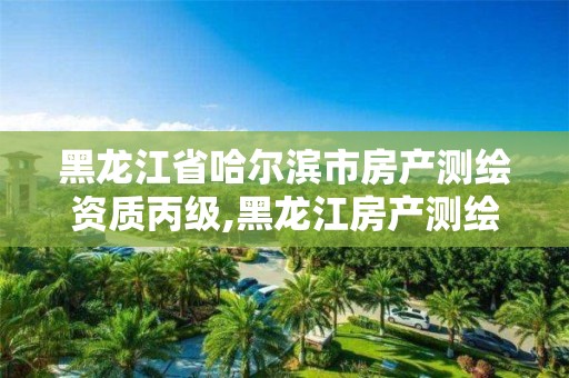 黑龍江省哈爾濱市房產測繪資質丙級,黑龍江房產測繪收費標準依據