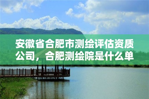 安徽省合肥市測繪評估資質公司，合肥測繪院是什么單位