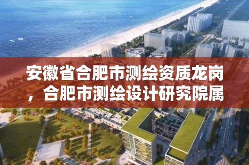 安徽省合肥市測繪資質龍崗，合肥市測繪設計研究院屬于企業嗎?