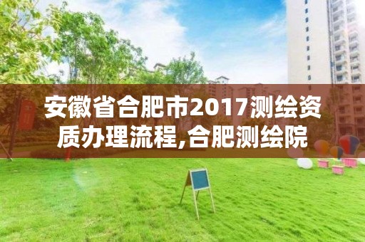 安徽省合肥市2017測(cè)繪資質(zhì)辦理流程,合肥測(cè)繪院