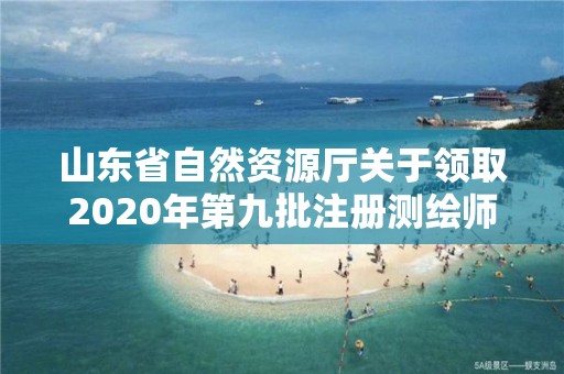 山東省自然資源廳關于領取2020年第九批注冊測繪師證章的公告