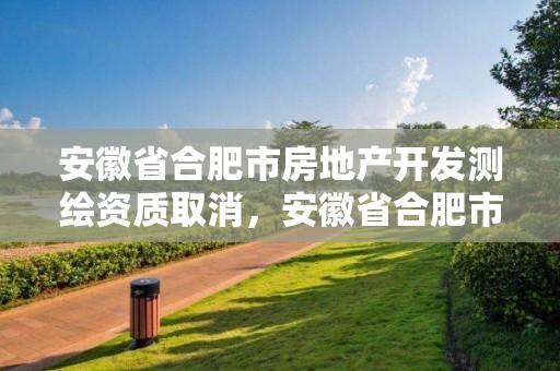 安徽省合肥市房地產開發測繪資質取消，安徽省合肥市房地產開發測繪資質取消了嗎