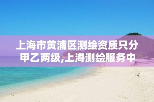 上海市黃浦區測繪資質只分甲乙兩級,上海測繪服務中心。