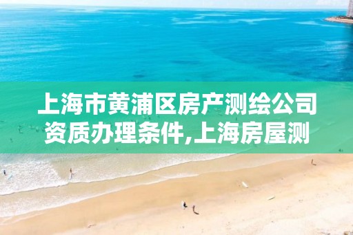 上海市黃浦區房產測繪公司資質辦理條件,上海房屋測繪公司。