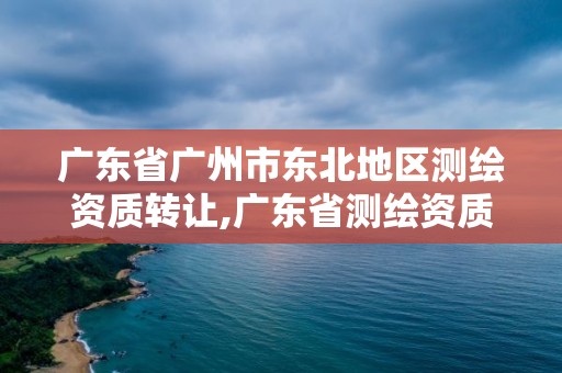 廣東省廣州市東北地區測繪資質轉讓,廣東省測繪資質辦理流程。