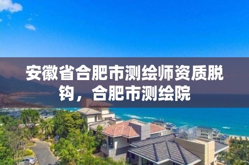 安徽省合肥市測繪師資質脫鉤，合肥市測繪院