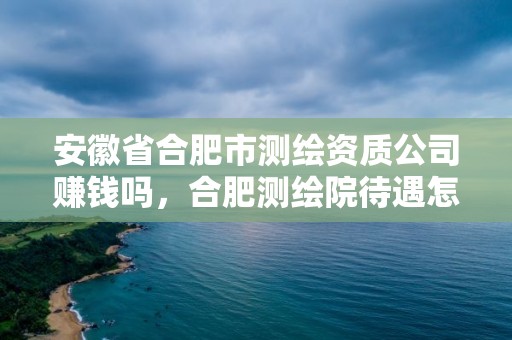 安徽省合肥市測繪資質公司賺錢嗎，合肥測繪院待遇怎么樣