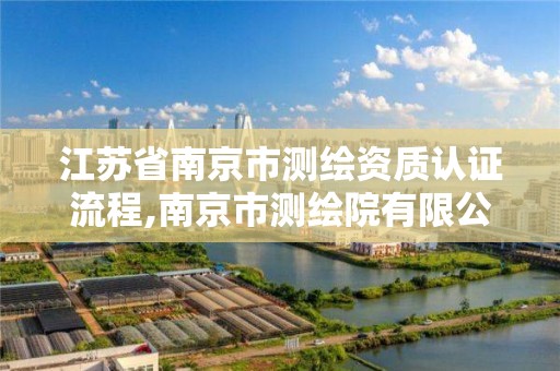 江蘇省南京市測繪資質認證流程,南京市測繪院有限公司。