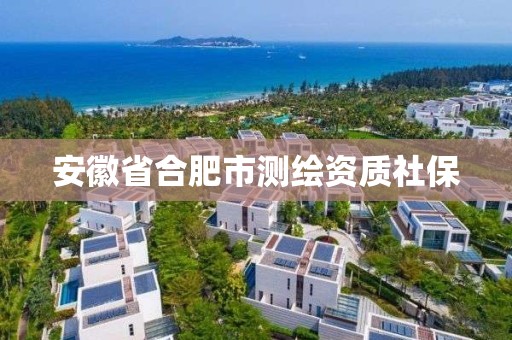 安徽省合肥市測(cè)繪資質(zhì)社保