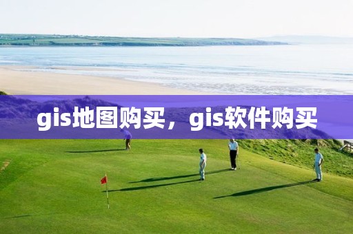 gis地圖購買，gis軟件購買