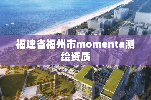 福建省福州市momenta測(cè)繪資質(zhì)