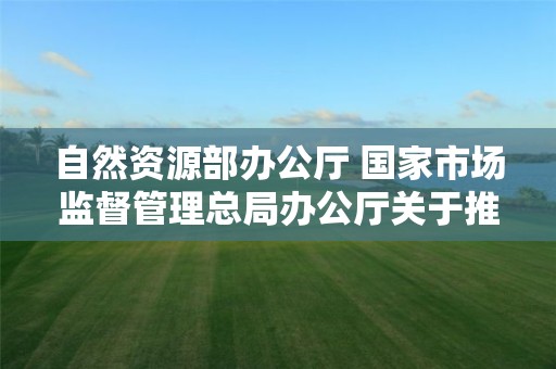 自然資源部辦公廳 國家市場監督管理總局辦公廳關于推動信息共享促進不動產登記和市場主體登記便利化的通知