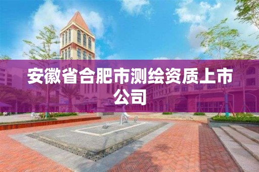 安徽省合肥市測繪資質上市公司