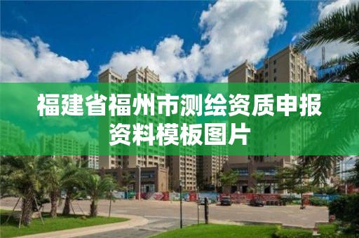 福建省福州市測繪資質申報資料模板圖片