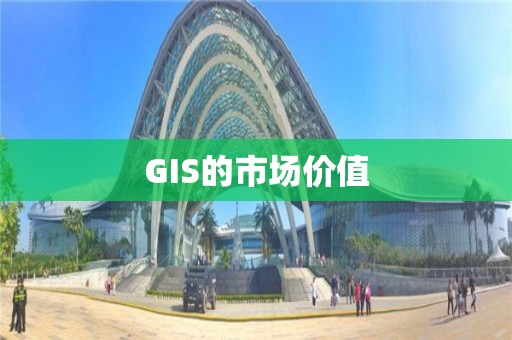 GIS的市場價值