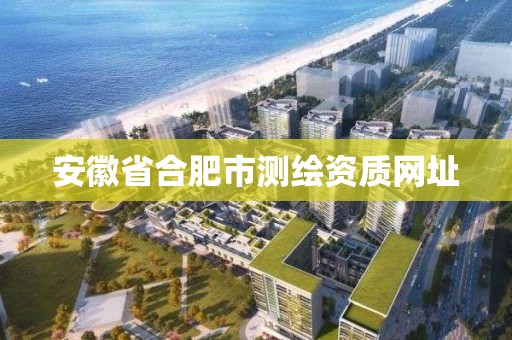 安徽省合肥市測繪資質網址