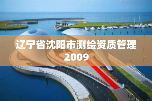 遼寧省沈陽市測繪資質管理2009