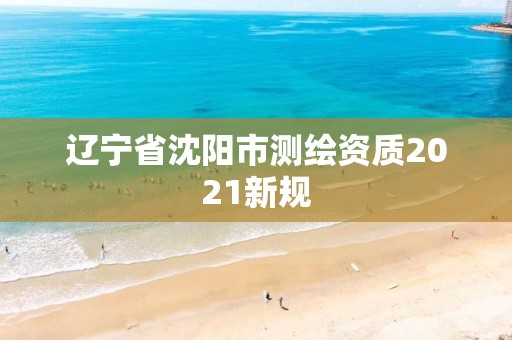 遼寧省沈陽市測繪資質2021新規(guī)