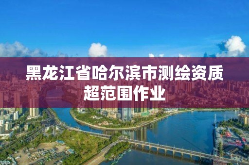 黑龍江省哈爾濱市測繪資質超范圍作業