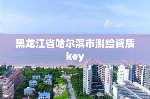 黑龍江省哈爾濱市測繪資質key