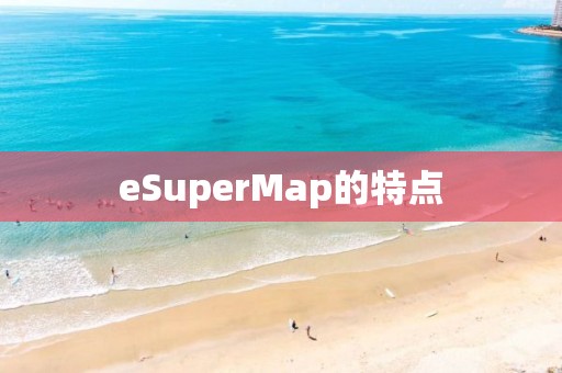 eSuperMap的特點