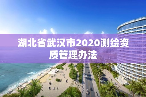 湖北省武漢市2020測繪資質管理辦法