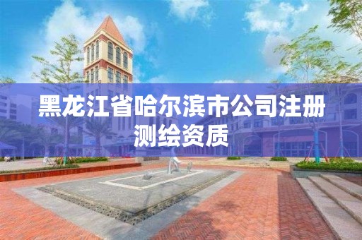 黑龍江省哈爾濱市公司注冊(cè)測(cè)繪資質(zhì)