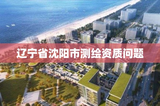 遼寧省沈陽市測繪資質(zhì)問題