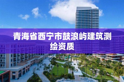 青海省西寧市鼓浪嶼建筑測繪資質