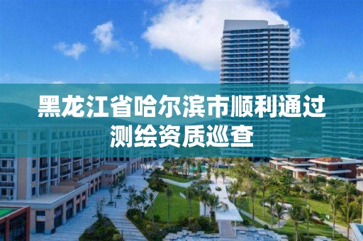 黑龍江省哈爾濱市順利通過測繪資質巡查