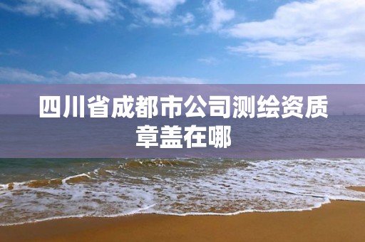 四川省成都市公司測繪資質章蓋在哪