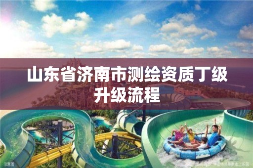 山東省濟南市測繪資質丁級升級流程