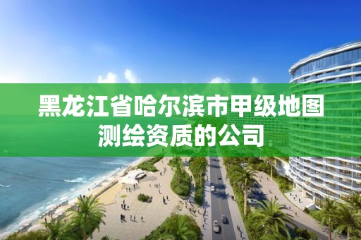 黑龍江省哈爾濱市甲級地圖測繪資質(zhì)的公司