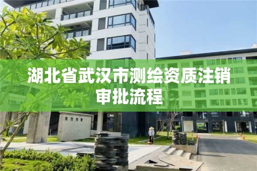 湖北省武漢市測(cè)繪資質(zhì)注銷(xiāo)審批流程