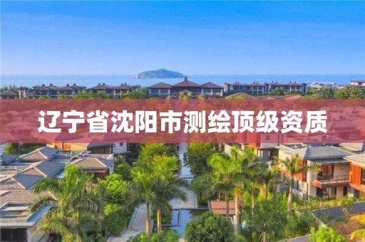 遼寧省沈陽市測繪頂級資質