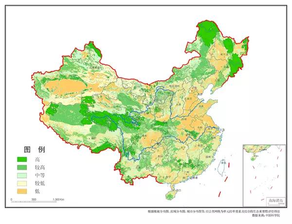 我國(guó)的各種自然資源圖