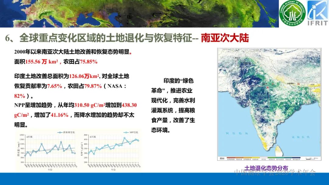 2000年以來的全球土地退化態(tài)勢