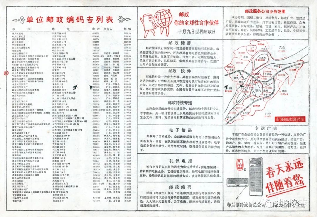 郵政發(fā)展的地圖記憶