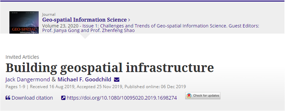 GIS的未來(lái)是什么？ESRI總裁Jack Dangermond和美國(guó)科學(xué)院院士Michael F. Goodchild的思考