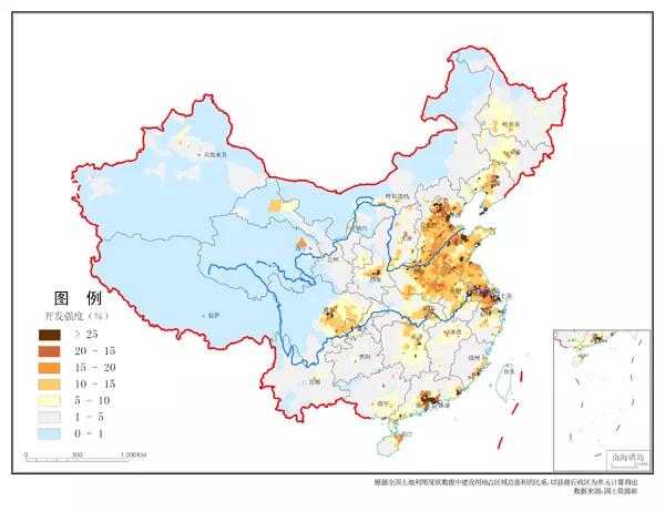 我國(guó)的各種自然資源圖