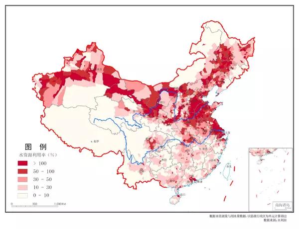 我國(guó)的各種自然資源圖