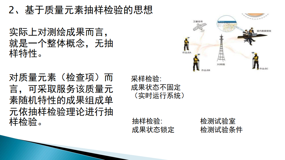 蔡艷輝|一種適用于現代大地測量成果質量檢驗的思路