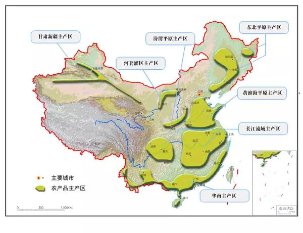 我國(guó)的各種自然資源圖