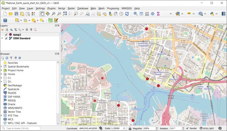 QGIS 地理編碼：將地址轉換為點