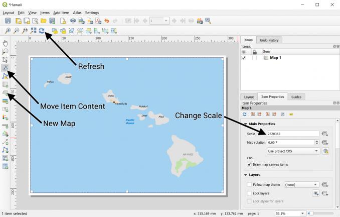 如何在 QGIS 中制作地圖