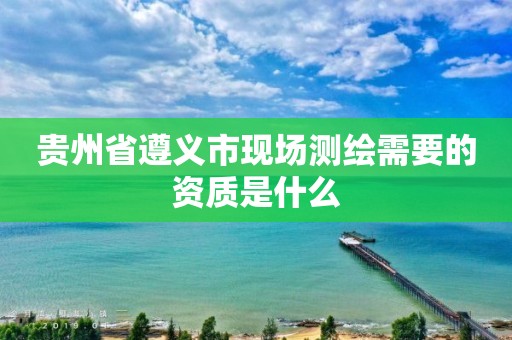 貴州省遵義市現場測繪需要的資質是什么