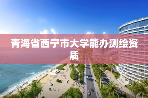 青海省西寧市大學(xué)能辦測(cè)繪資質(zhì)