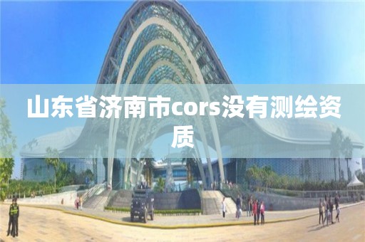 山東省濟南市cors沒有測繪資質